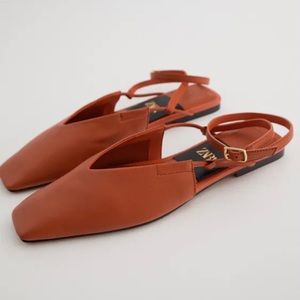 ZARA NWOT Slingbacks